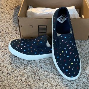 Men’s Sperry Boat Flag Shoes